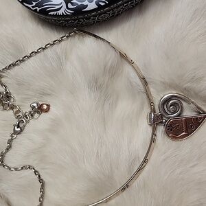 Brighton Pablos Passion Silver And Copper Necklace